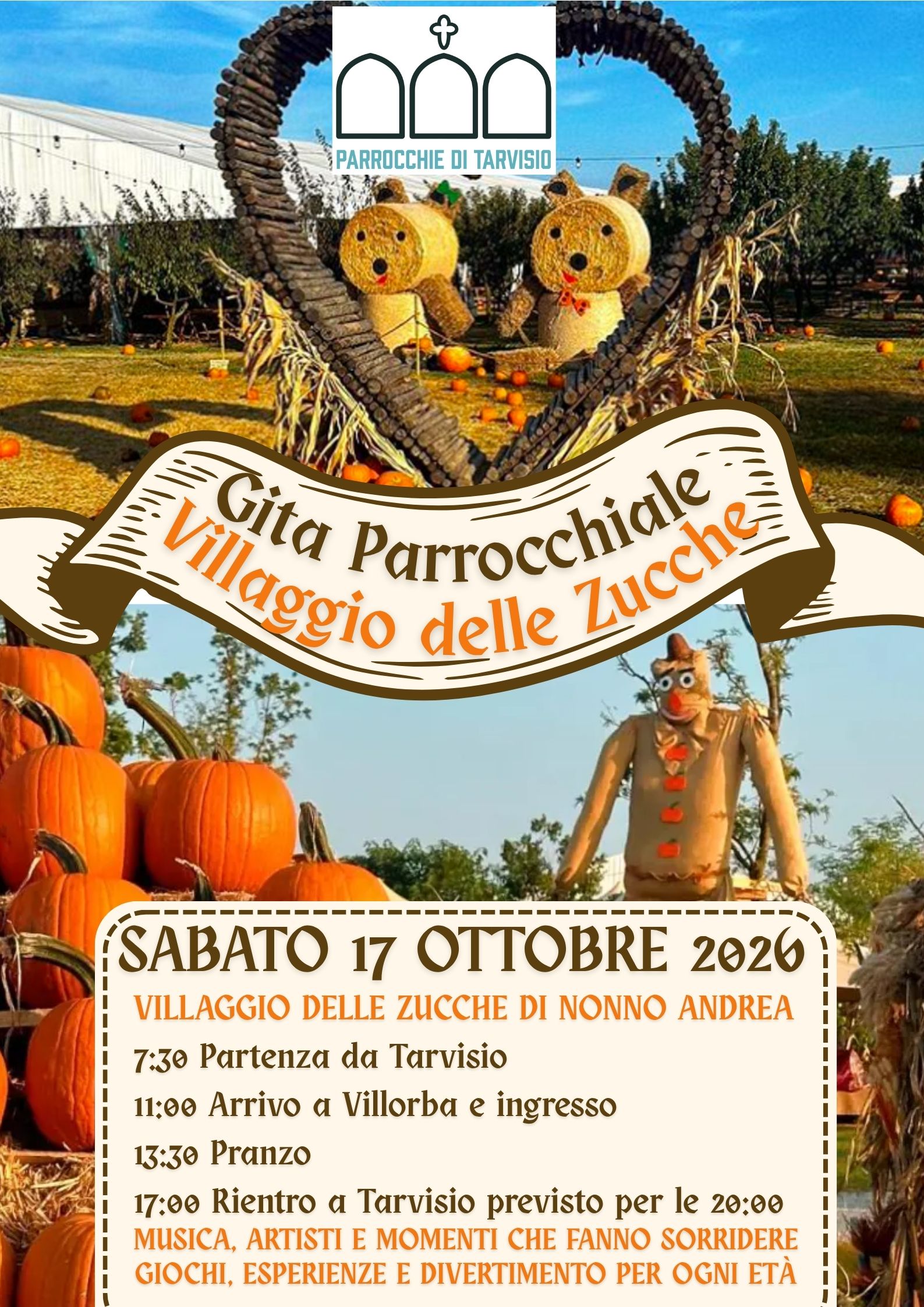 Gita Parrocchiale al Villaggio delle Zucche di Nonno Andrea